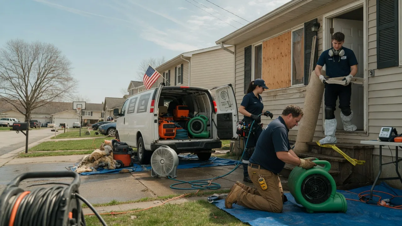 Water Damage Restoration in Bock, MN near me